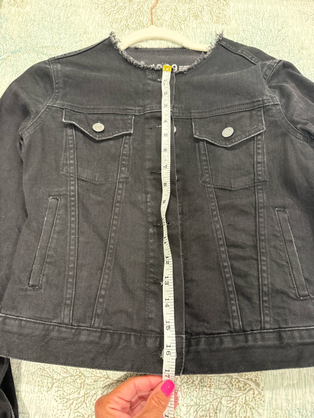 GAP Black Denim Jean Jacket - Picture 7 of 10